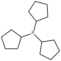 TRICYCLOPENTYLPHOSPHINE Struktur