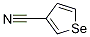 selenophene-3-carbonitrile Struktur