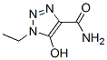 1H-1,2,3-Triazole-4-carboxamide, 1-ethyl-5-hydroxy- (9CI) Struktur