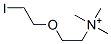 O-(2-iodoethyl)choline Struktur