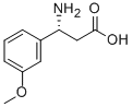 (R)-3-AMINO-3-(3-METHOXY-PHENYL)-PROPIONIC ACID Struktur