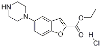 5-(1-哌嗪基)-2-苯并呋喃羧酸乙酯鹽酸鹽, 765935-67-9, 結(jié)構(gòu)式