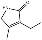 3-乙基-4-甲基-3-吡咯啉-2-酮, 766-36-9, 結(jié)構(gòu)式