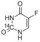 5-FLUOROURACIL, [2-14C] Struktur