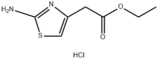 ETHYL 2-(2-AMINO-1,3-THIAZOL-4-YL)ACETATE HYDROCHLORIDE Struktur