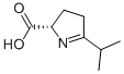 2H-Pyrrole-2-carboxylicacid,3,4-dihydro-5-(1-methylethyl)-,(S)-(9CI) Struktur