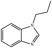 1H-Benzimidazole,1-propyl-(9CI) Struktur