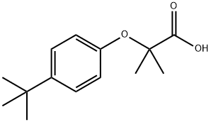 2-[4-(TERT-BUTYL)PHENOXY]-2-METHYLPROPANOIC ACID Struktur