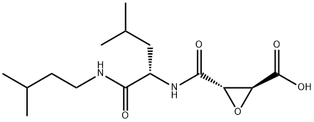 (2S,3S)-3-[[(1S)-1-(3-メチルブチルカルバモイル)-3-メチルブチル]カルバモイル]オキシラン-2-カルボン酸