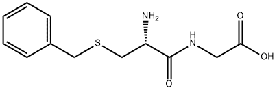 H-CYS(BZL)-GLY-OH Struktur