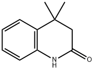 4,4-diMethyl-1,2,3,4-tetrahydroquinolin-2-one Struktur