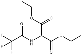 DIETHYL 2-(2,2,2-TRIFLUOROACETAMIDO)MALONATE Struktur