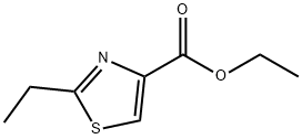 4-Thiazolecarboxylicacid,2-ethyl-,ethylester(9CI) Struktur