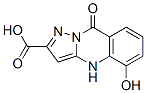 Pyrazolo[5,1-b]quinazoline-2-carboxylic  acid,  4,9-dihydro-5-hydroxy-9-oxo- Struktur