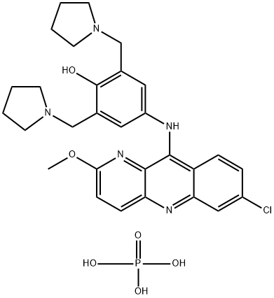 Pyranoridine phosphate Struktur