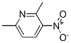 2,6-DIMETHYL-3-NITROPYRIDINE Struktur