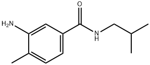 3-amino-N-isobutyl-4-methylbenzamide Struktur