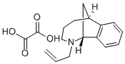 2-Allyl-1,2,3,4,5,6-hexahydro-1,6-methano-2-benzazocine oxalate Struktur