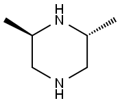 (2R,6R)-2,6-dimethyl-Piperazine Struktur