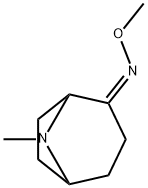 8-Azabicyclo[3.2.1]octan-2-one,8-methyl-,O-methyloxime,(Z)-(9CI) Struktur