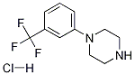 1-(m-Trifluoromethylphenyl) piperazine (hydrochloride) Struktur