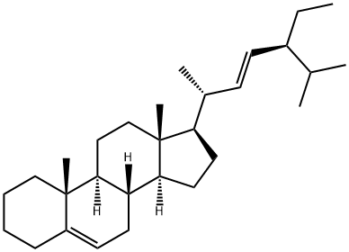 (24S)-ETHYLCHOLEST-5,22-DIENE Struktur