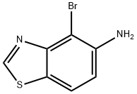 4-BROMO-BENZOTHIAZOL-5-YLAMINE Struktur