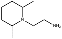 1-PiperidineethanaMine, 2,6-diMethyl- Struktur