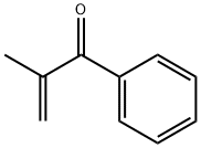 2-methyl-1-phenyl-prop-2-en-1-one Struktur