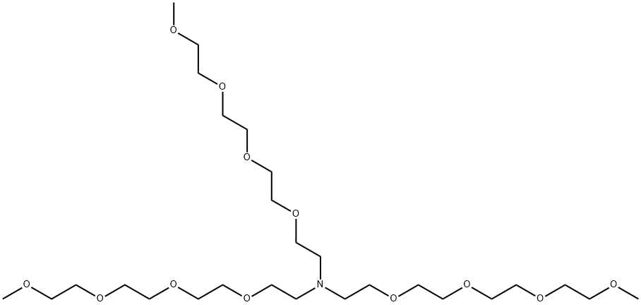 Tri-(methyltetraethoxy)amin Struktur