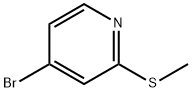 4-BROMO-2-(METHYLTHIO)PYRIDINE Struktur