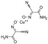 2-cyano-2-hydroxyiminoacetamide copper Struktur