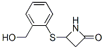 4-[2-(hydroxymethyl)phenyl]sulfanylazetidin-2-one Struktur