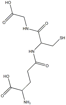 Glycine, N-(N-DL-γ-glutamyl-DL-cysteinyl)- Struktur