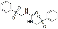 1,3-bis[(phenylsulphonyl)methyl]urea Struktur