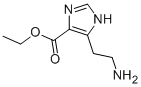 1H-Imidazole-4-carboxylicacid,5-(2-aminoethyl)-,methylester(9CI) Struktur