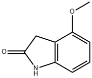 4-Methoxy-2-indolinone Structure