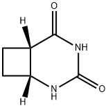 2,4-Diazabicyclo[4.2.0]octane-3,5-dione Struktur