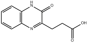 3-(3-OXO-3,4-DIHYDRO-QUINOXALIN-2-YL)-PROPIONIC ACID Struktur