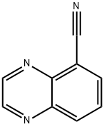 5-QUINOXALINECARBONITRILE Struktur