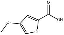 4-methoxythiophene-2-carboxylic acid Struktur