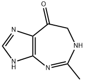 Imidazo[4,5-d][1,3]diazepin-8(3H)-one,  6,7-dihydro-5-methyl- Struktur