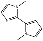 1H-Imidazole,1-methyl-2-(1-methyl-1H-pyrrol-2-yl)-(9CI) Struktur