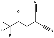 Propanedinitrile,  (3,3,3-trifluoro-2-oxopropyl)-  (9CI) Struktur