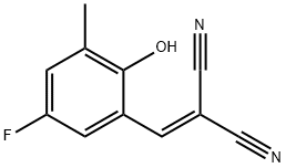 Propanedinitrile, [(5-fluoro-2-hydroxy-3-methylphenyl)methylene]- (9CI) Struktur