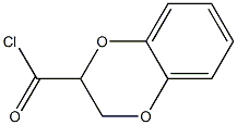 1,4-Benzodioxin-2-carbonyl chloride, 2,3-dihydro-, (-)- (9CI) Struktur