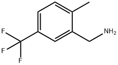 2-Methyl-5-(trifluoromethyl)benzylamine Struktur