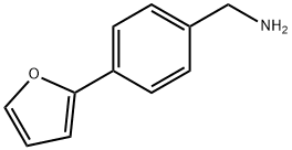 [4-(2-FURYL)PHENYL]METHYLAMINE Struktur