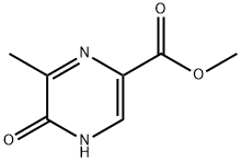 2-Pyrazinecarboxylic acid, 4,5-dihydro-6-Methyl-5-oxo-, Methyl ester Struktur