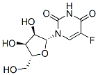 5-Fluorouridine Structure